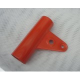 DRŽÁK SVĚTLA (PRAVÝ) - ČERVENÁ BARVA - (NOVĚJŠÍ TYP - PRAPORKY NAHORU) - STARŠÍ PROVEDENÍ